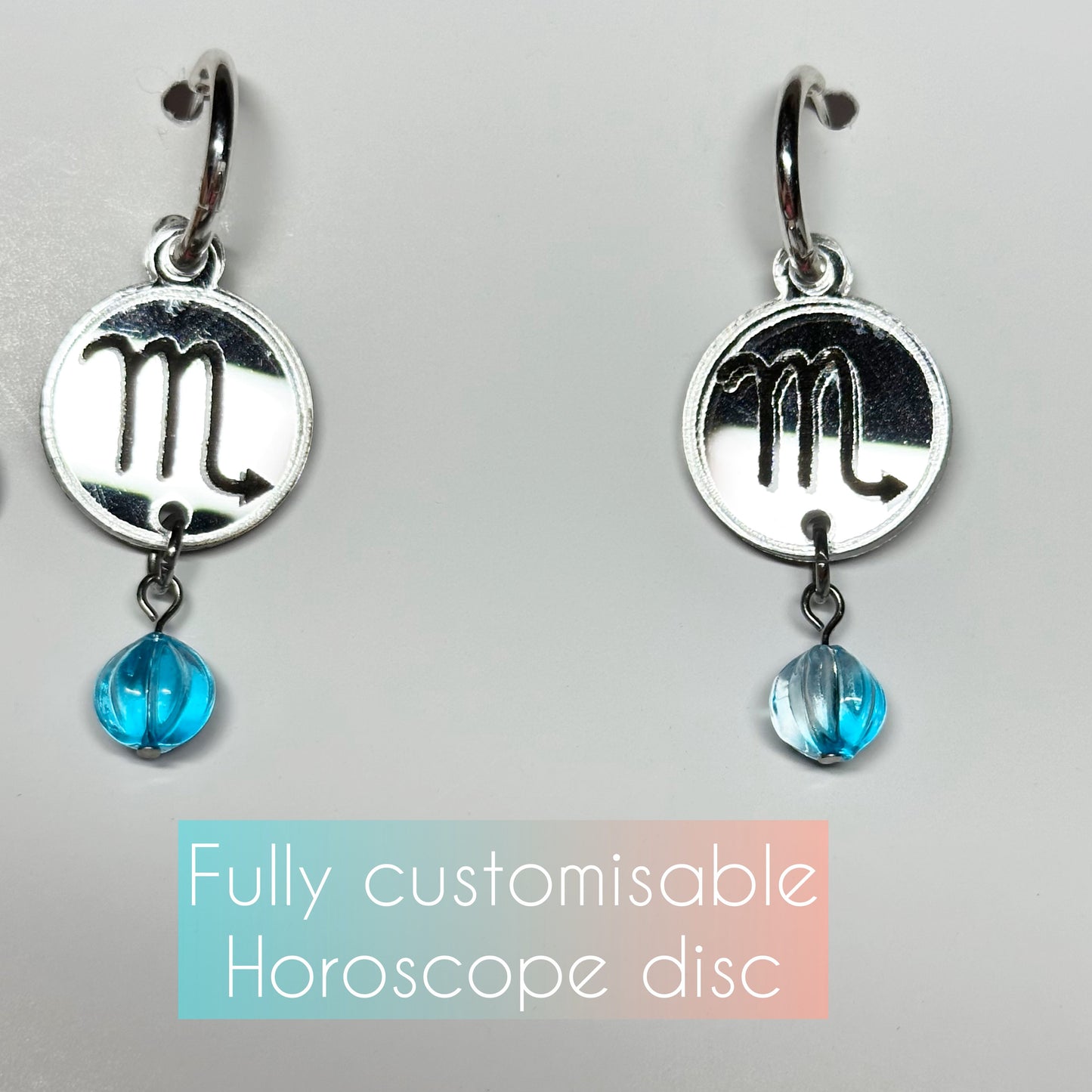 Zodiac Huggie Earrings