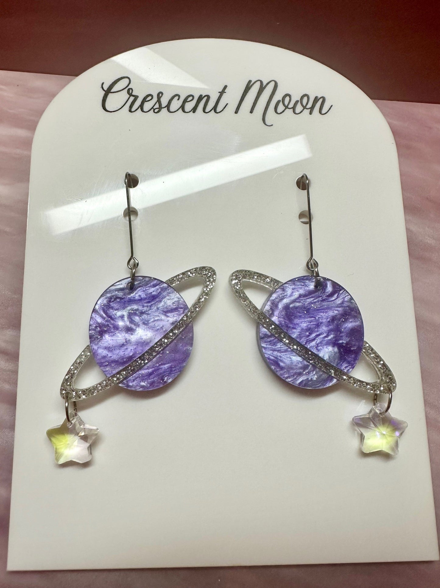 Saturn Dangle Earrings