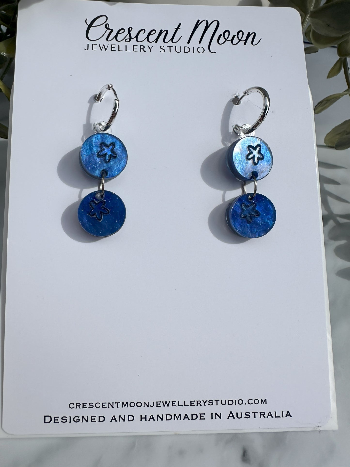 Blueberry Twin Dangles