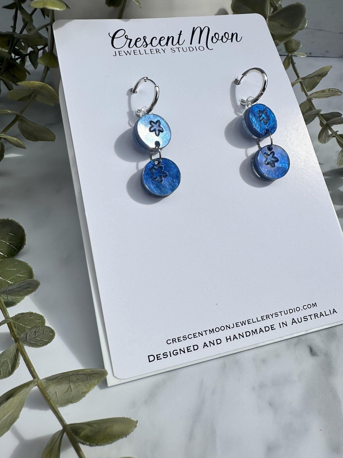 Blueberry Twin Dangles