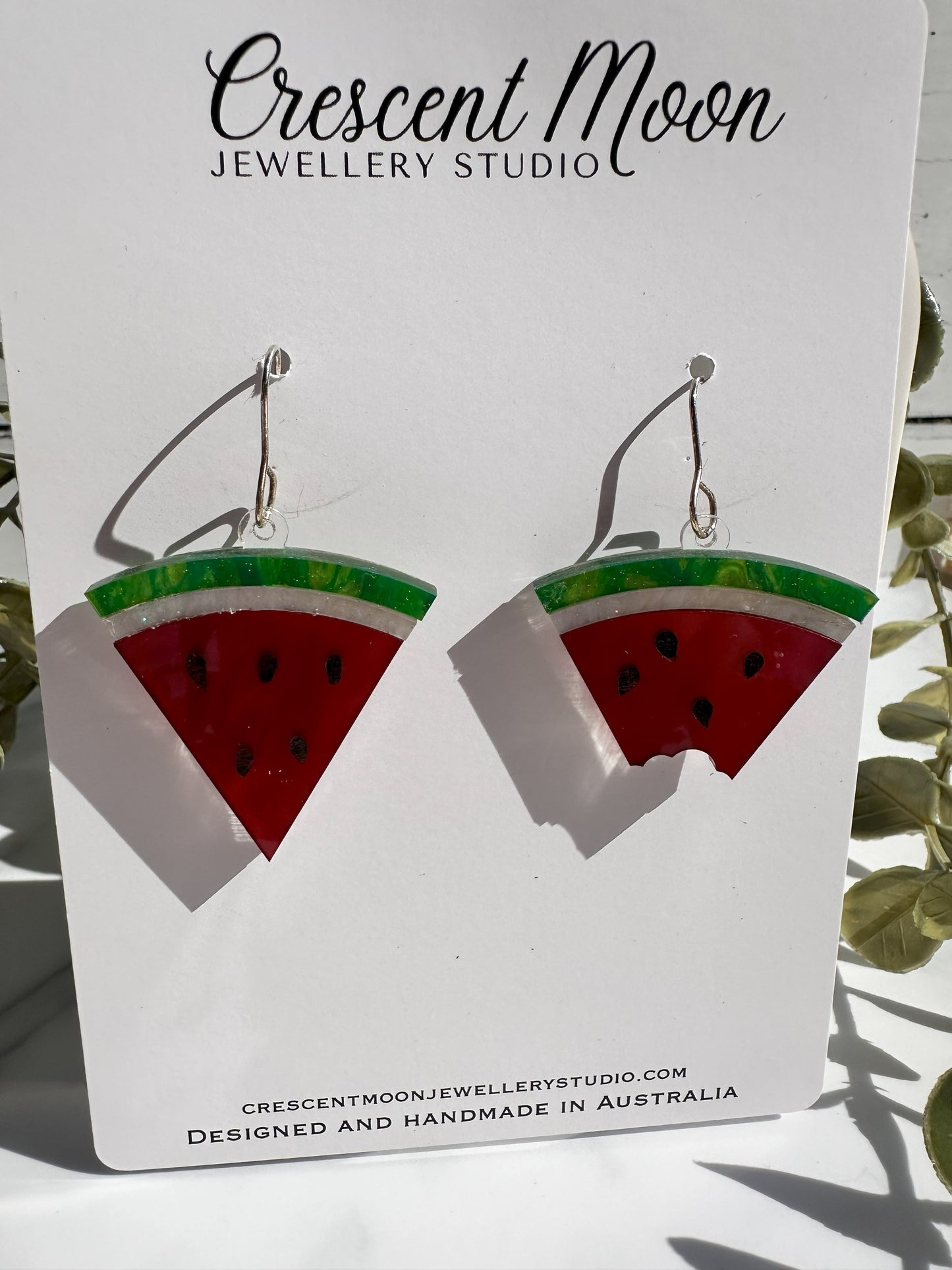 Wave Your Watermelon Dangles