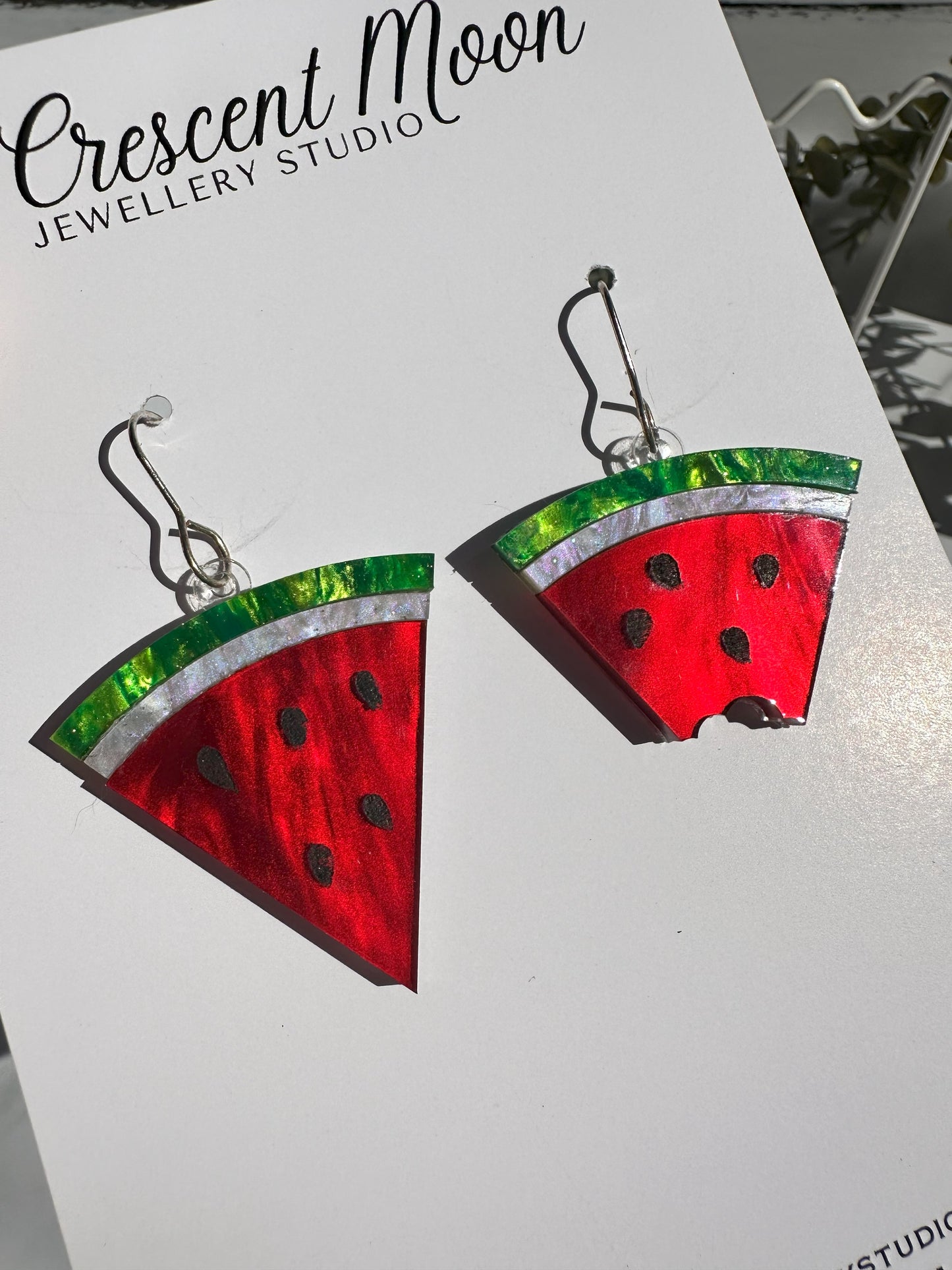 Wave Your Watermelon Dangles